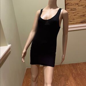 Le Chateau black  Sleeveless Mini Dress or long tank size M